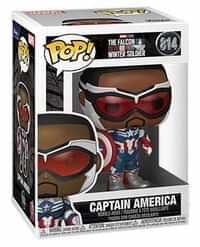 Funko Pop Marvel Falcon and Winter Soldier Captain America