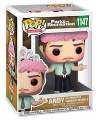 Funko Pop Parks and Rec Andy as Princess