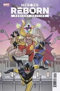 Heroes Reborn #4 Variant 25 Copy Medina Squadron Supreme