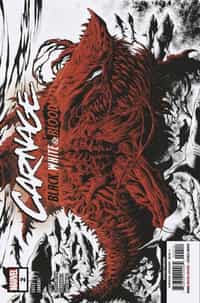 Carnage Black White And Blood #2 Second Printing Hotz