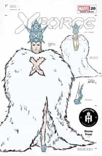 X-force #20 Variant 50 Copy Dauterman Emma Frost Design
