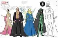 Excalibur #21 Variant To Character Design
