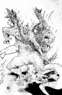 Ultramega By James Harren #4 Variant 5 Copy BW Virgin