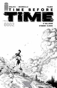 Time Before Time #2 Variant 10 Copy Shalvey BW