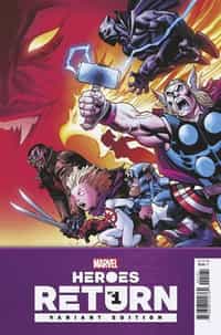 Heroes Return #1 Variant 25 Copy Mcguinness