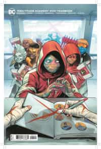 Teen Titans Academy Yearbook 2021 CVR B Cardstock Rafa Sandoval