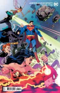 Justice League Infinity #1 CVR B Cardstock Scott Hepburn