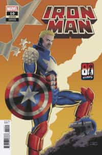 Iron Man #10 Variant Cassaday Captain America 80th