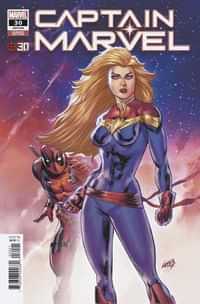 Captain Marvel #30 Variant Liefeld Deadpool 30th