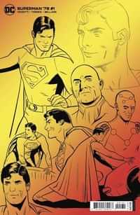 Superman 78 #1 Variant 25 Copy Cardstock Wilfredo Torres Design