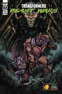 Transformers Beast Wars #7 CVR A Ossio