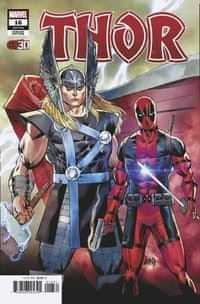 Thor #16 Variant Liefeld Deadpool 30th