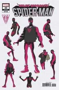 Miles Morales Spider-man #30 Variant 10 Copy Conley Design
