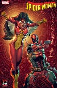 Spider-woman #16 Variant Liefeld Deadpool 30th