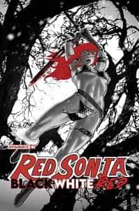 Red Sonja Black White Red #4 CVR B Staggs