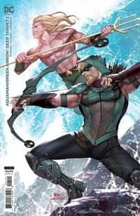 Aquaman Green Arrow Deep Target #1 CVR B Cardstock Inhyuk Lee