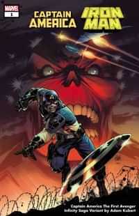 Captain America Iron Man #1 Variant Clarke Infinity Saga Phase 1