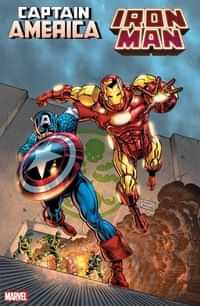 Captain America Iron Man #1 Variant 25 Copy Jurgens