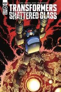 Transformers Shattered Glass #4 CVR A Milne