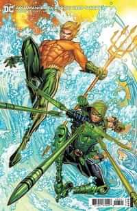 Aquaman Green Arrow Deep Target #3 CVR B Cardstock Jonboy Meyers