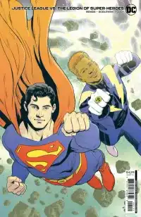 Justice League Vs The Legion Of Super-heroes #1 CVR B Cardstock Travis Moore
