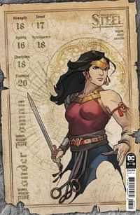 Dark Knights Of Steel #3 Variant 25 Copy Cardstock Yasmine Putri Character Sheet