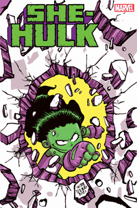 She-hulk #1 Variant Young