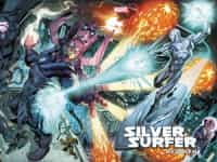 Silver Surfer Rebirth #1 Variant 25 Copy Castellini Wraparound