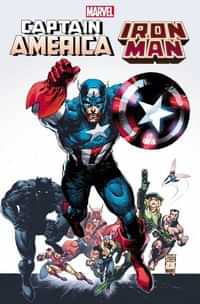 Captain America Iron Man #3 Variant Tan Classic Homage