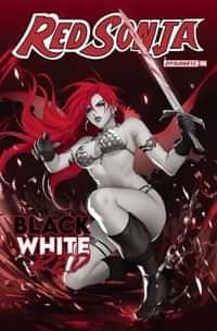 Red Sonja Black White Red #6 CVR B Li
