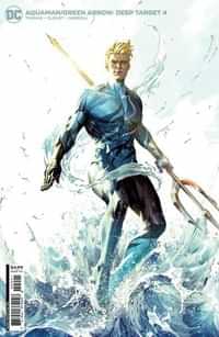 Aquaman Green Arrow Deep Target #4 CVR B Cardstock Kael Ngu