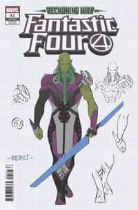 Fantastic Four #41 Variant 10 Copy Silva Concept Art