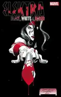 Elektra Black White and Blood #3 Variant Bagley