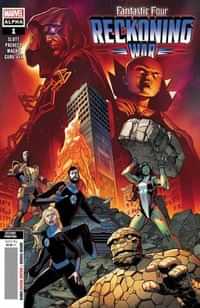 Fantastic Four Reckoning War Alpha #1 Second Printing Pacheco