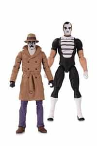 DC Direct Doomsday Clock AF 2-Pack Rorschach and Mime